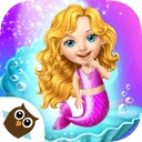 Sweet Baby Girl Mermaid Life Icon